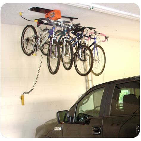 One problem that many cyclists face is how and where to store their bicycles. GarageGator Motorized Storage Hoist & Reviews | Wayfair