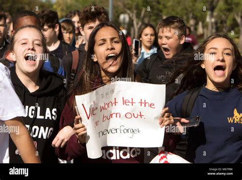 Students From Westglades Middle School Walked Out Of Their School In