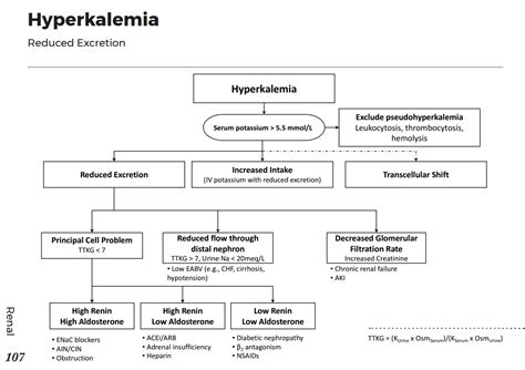 Causes Of Hyperkalemia Reduced Excretion Differential Grepmed