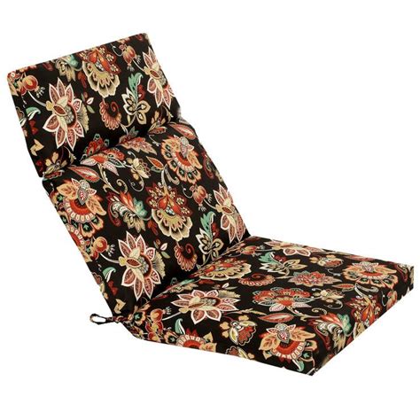 Add comfort and style to your favorite chair with chair cushions & pads. Fennimore Black Steel Hinged Chair Cushion | Cushions ...