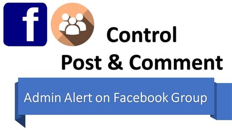 Alert Admins On Facebook Group How To Control Members Posts Or