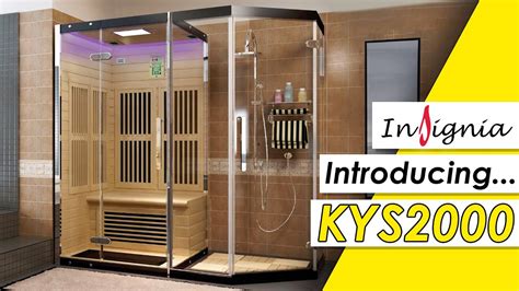 Customise Your SAUNA SHOWER Combo Insignia Introducing KYS YouTube