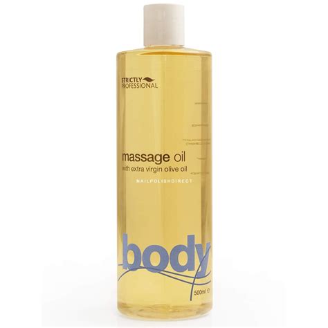Strictly Professional Massage Oil With Extra Virgin Olive Oil 500ml