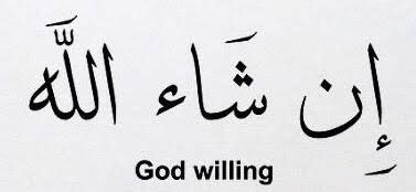 انشاءاللہ this is the way you write a word inshallah. How to say God willing in Arabic - Quora
