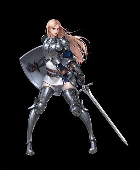 Knight Anime Girl Armor