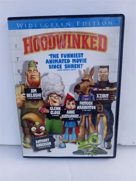 Hoodwinked Dvd Dvd 2005 Vivendi Ent Anime Jim Belushi Glenn Close Anne