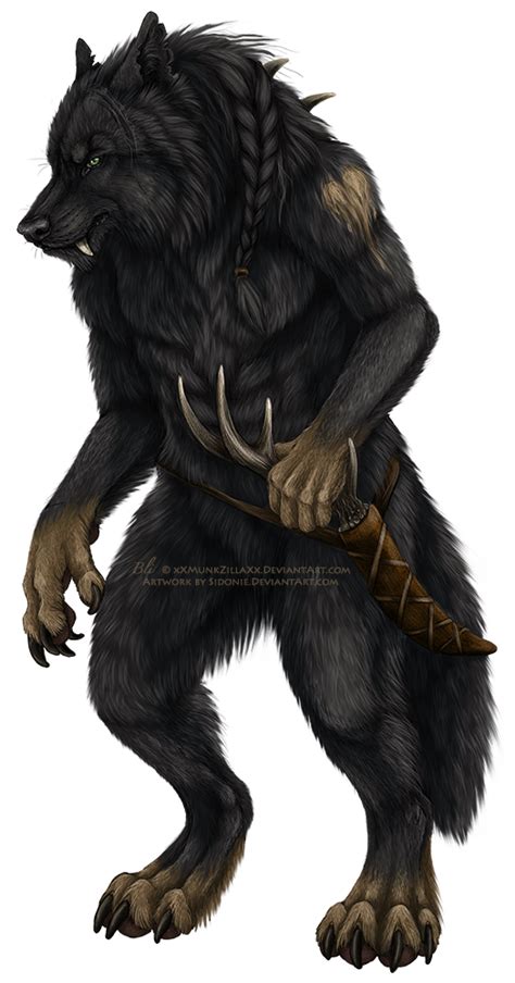 Bli By Sidonie On Deviantart Werewolf Aesthetic Werewolf Art Furry Art