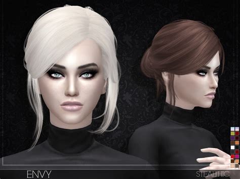 Stealthic Envy Female Hair Sims 4 Mod Download Free
