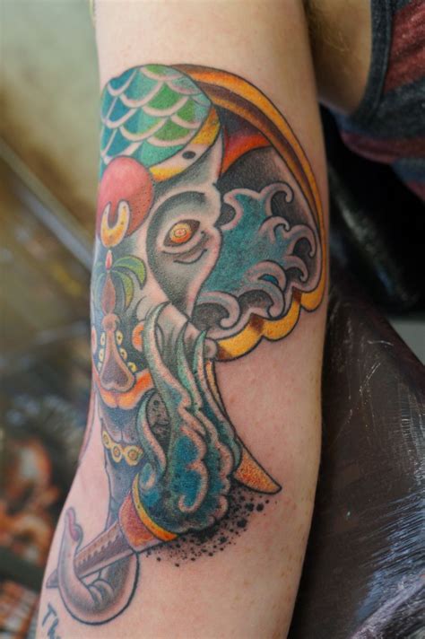 39 Best Buddhist Elephant Tattoo Images On Pinterest