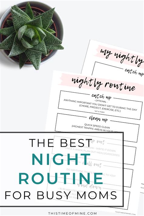 The Nightly Routine That Will Set You Up For Success This Time Of Mine