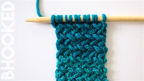 How To Knit The Herringbone Stitch Step By Step Youtube