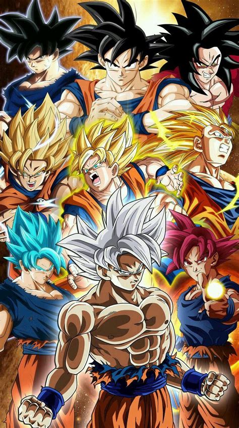 Todas Las Transformaciones De Goku Mobile Legends