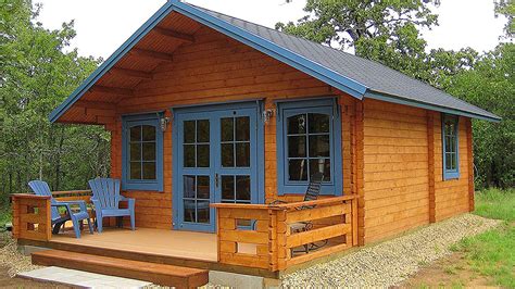 You Can Buy A Log Cabin Style Tiny House For Less Than 20k On Amazon