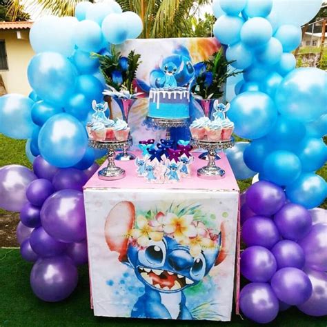 Ideas para fiesta de Stitch Guía para decorar cumpleaños
