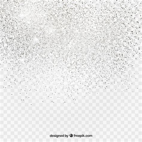 Premium Vector Transparent Background Of Silver Glitter