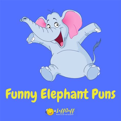 funny balloon elephant joke laffgaff home of laughter