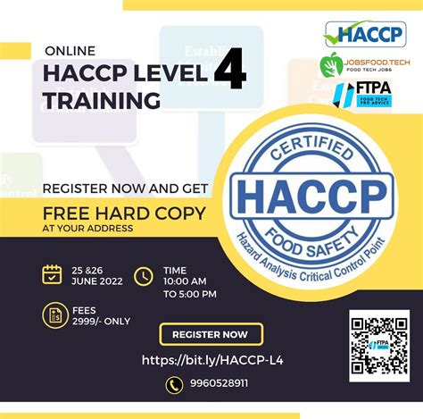 Haccp Level Training Program Food Tech Professional Advice