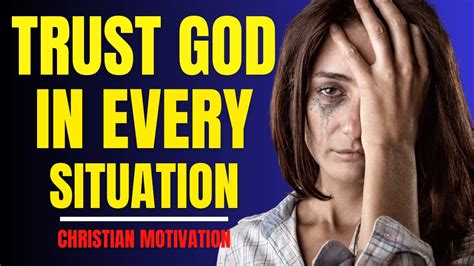 Embrace Unshakable Faith Trusting God's Sovereignty in Every Situation