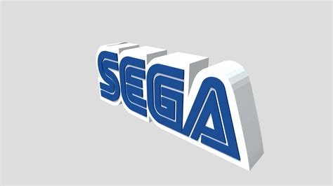 Sega Logo Download Free 3d Model By Cloud Cloudstormchnl C431309