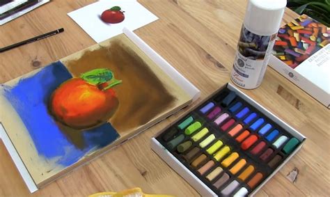 Soft Pastel Drawing Ideas For Beginners How To Draw An Avocado With