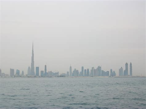 The Burj Khalifa Dubai Seen From The Sea Nen Gallery