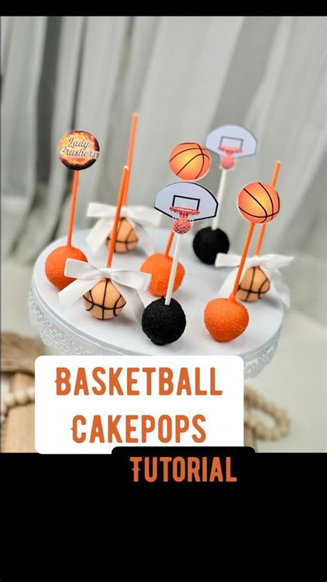 🏀 Basketball Cakepops 🏀 Cakepop Tutorial 🏀 Fancy Cake Pops Cake Pop Recipe Easy Cake Pop Recipe
