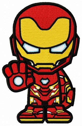 Iron Man Dibujo Kawaii