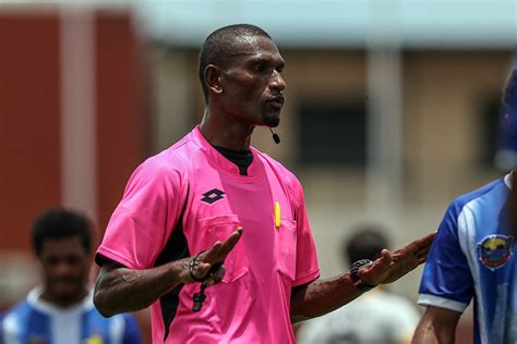 Aukwai Awarded Referees Fifa Badge Solomon Football