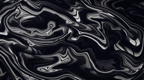 Black Color Liquid 4k 5k Hd Abstract Wallpapers Hd Wallpapers Id 63509