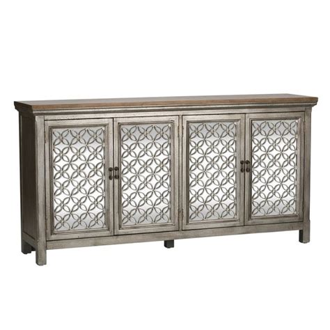Ophelia And Co Continuum Copper 4 Door Accent Cabinet And Reviews