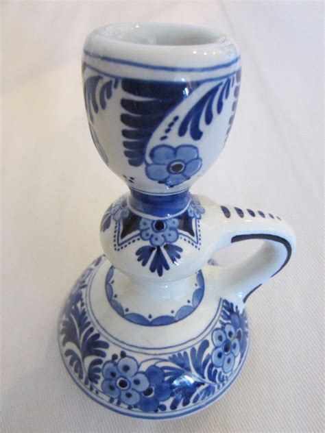 Buy tealight candle holders, votive candle holders, taper candle holders, pillar candle holders, and more. Blue White Candlestick De Porceleyne Fles Transfer ...