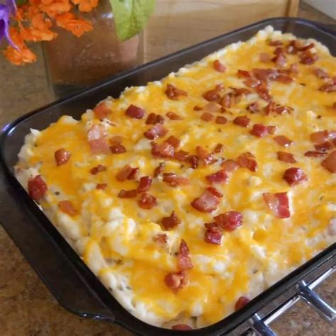 Easy Twice Baked Potato Casserole Recipe