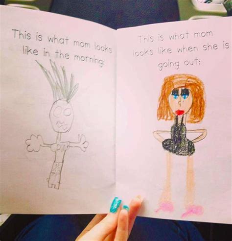 10 Honest Kids Drawings That Exposed Secrets Of Their Parents