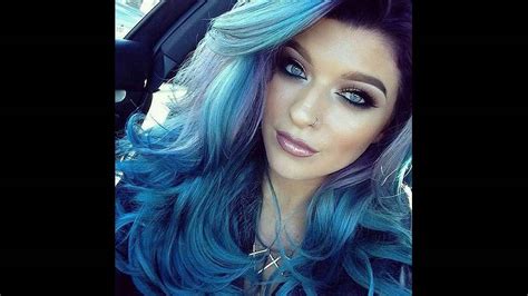 How To Make Permanent Blue Hair Dye At Home Easily Youtube
