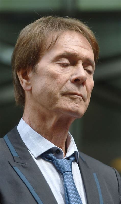 Weak And Emotional Cliff Richard Hold Back Tears Outside Court As Bbc