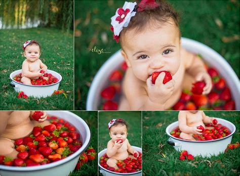 Who doesn't love a squishy newborn photo?! With fruit or flowers | Baby photoshoot girl, Baby ...