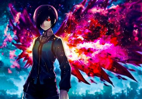 When you watch tokyo ghoul and read the mangapic.twitter.com/rm74u6c4n4. Tokyo Ghoul Touka Kirishima by Jroostar on DeviantArt