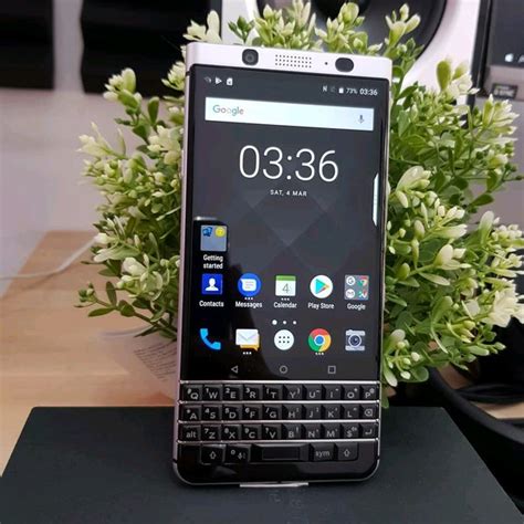 Jual Blackberry Keyone Ram 3gb 32gb Silver Inter Fullset Termurah Di