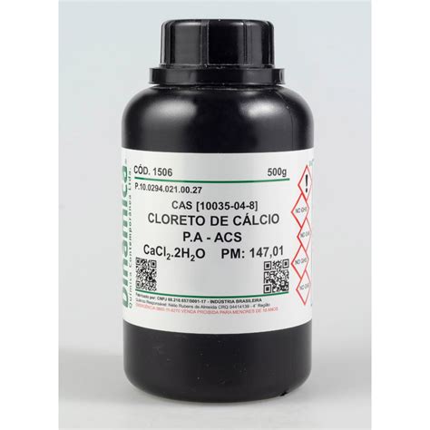 Cloreto De Calcio Formula