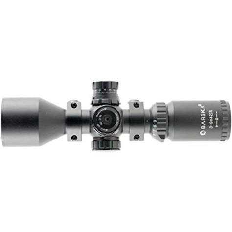 BARSKA X Contour Riflescope IR Mil Dot Riflescope High Speed BBs