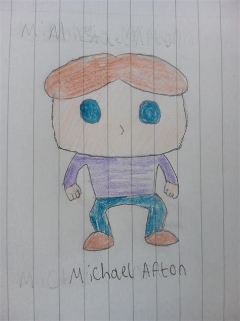 A Funko Pop Concept Art For A Michael Afton Figure Btw I Do Take