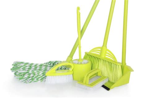 Whether a commercial cleaning service, a business owner. Broom and Mop Storage | Home Guides | SF Gate