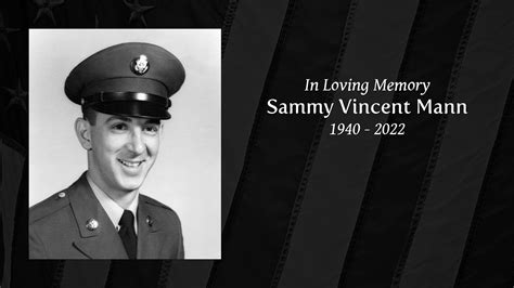 Sammy Vincent Mann Tribute Video