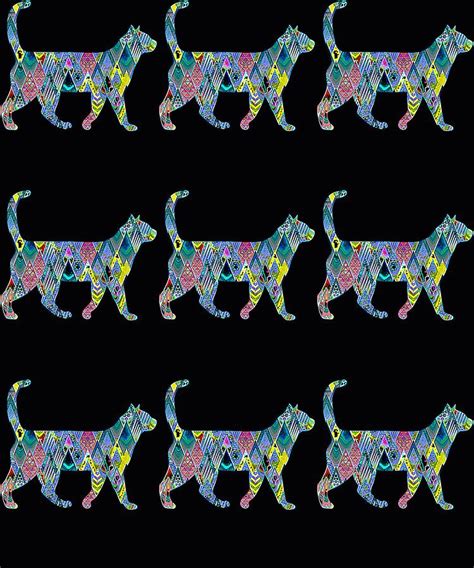 Rainbow Pop Cat Design Digital Art By Kaylin Watchorn