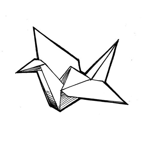 40 origami drawing ideas origami drawings crane drawi