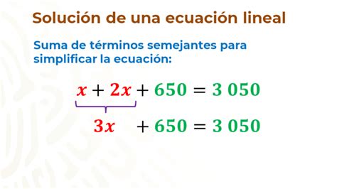 Soluciones De Ecuaciones De Primer Grado Matemáticas Primero De