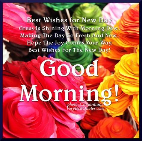 Good Morning Best Wishes For A New Day Pictures Photos And Images For