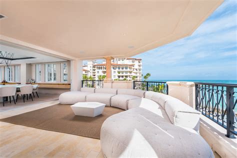 Miami Beach Penthouse Contemporary Balcony Miami By Mv Group