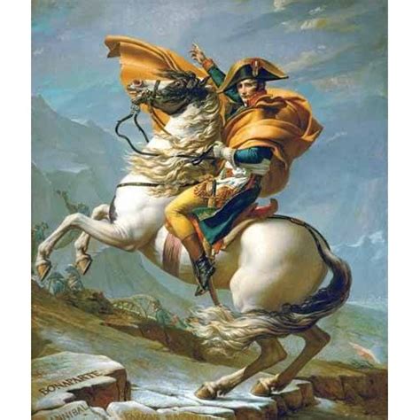 A woman walks past a picture of napoleon bonaparte in corsica ahead of the bicentennial of his death. Tableau -Napoléon Bonaparte traversant les Alpes, 1801 ...