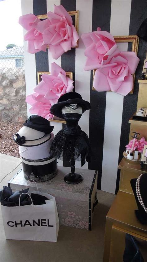 Coco chanel party decoration ideas. Pin on Chanel